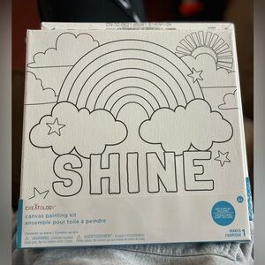 Creatology Canvas Painting Kit with Rainbow Design NEW